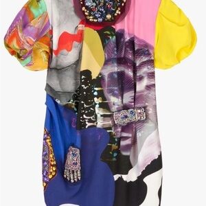 Zara limited edition jewelry dress with tags